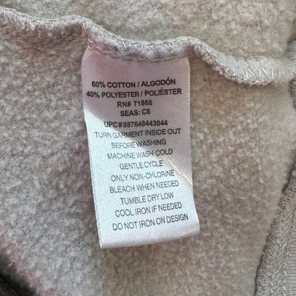 Bongo Lipstick Gray Crew Sweater (M) - Picture 5 of 6